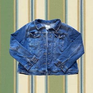 classic medium denim wash jacket